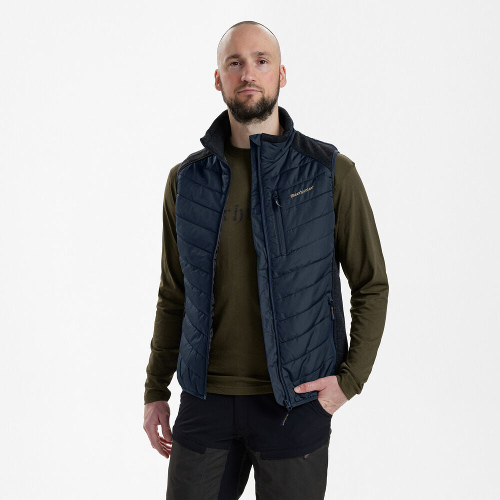 Gilet Doudoune Moor avec tricot